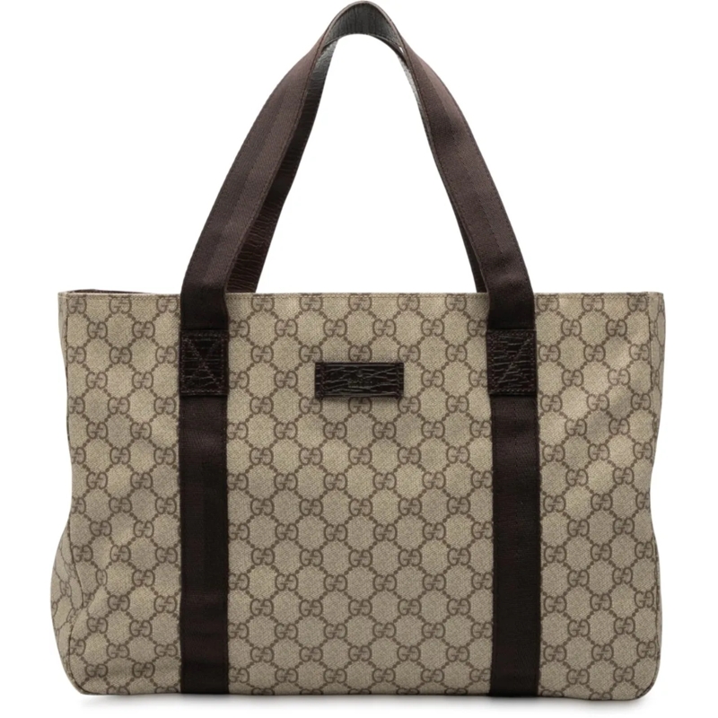 Gucci Shopper GG Supreme Tote braun