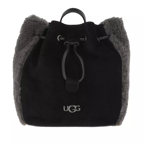 UGG Fey 2 Way Suede Mini Backpack Black Ryggsäck