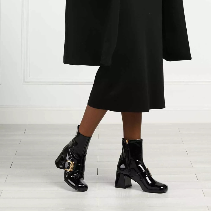 Miu miu shop patent leather boots