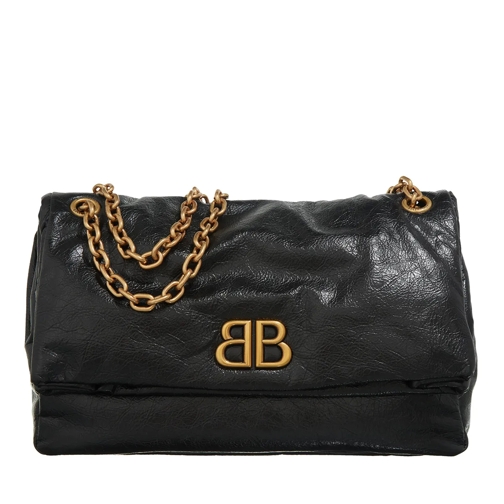 Balenciaga Schultertasche Monaco Chain Bag Medium Black