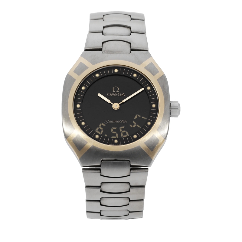 Omega Automatikuhr Seamaster Schwarz