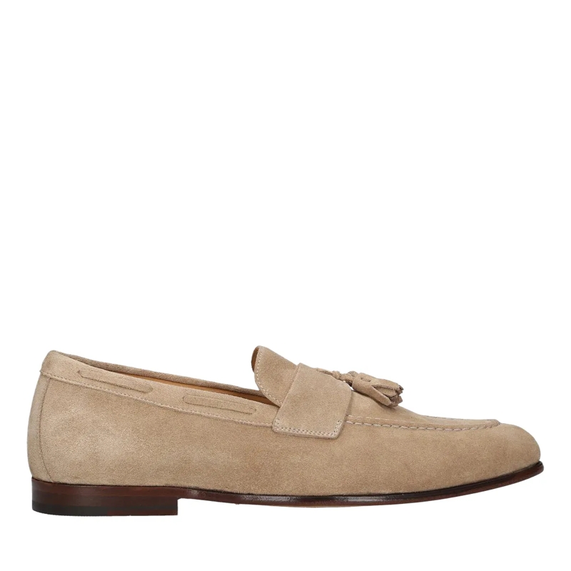 Heinrich Dinkelacker Loafer Loafer Amalfi Plain Tassel V hell-braun