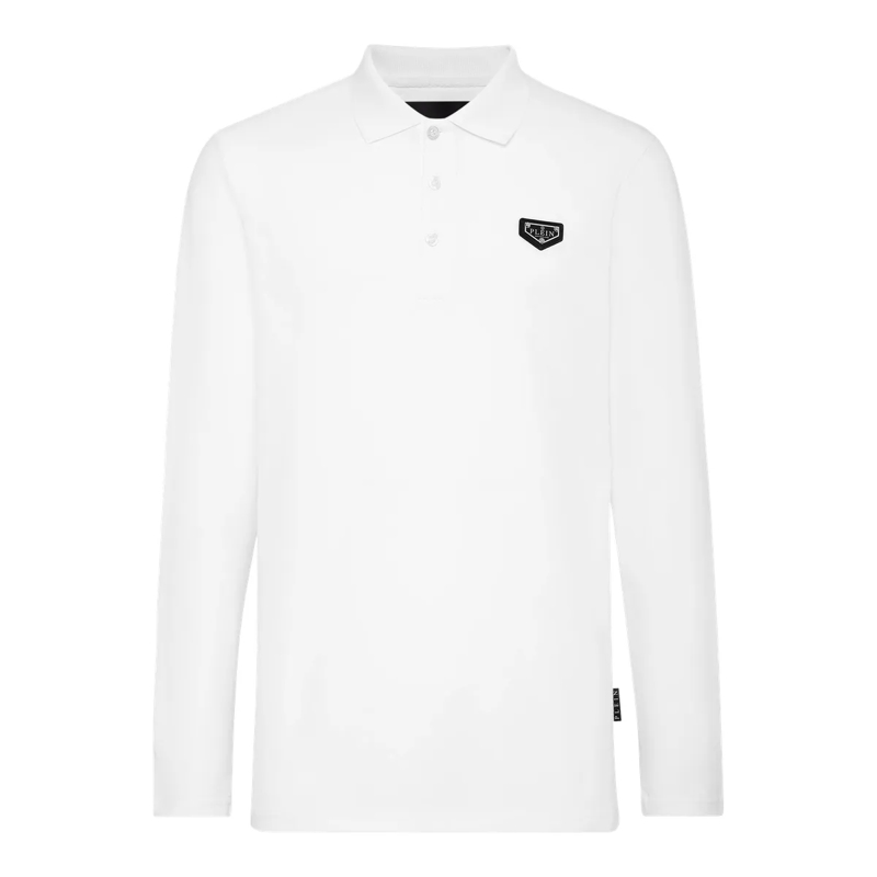 Philipp Plein Top Poloshirt weiss