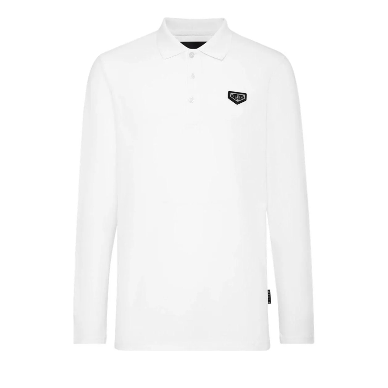 Philipp Plein Poloshirt Poloshirt weiss