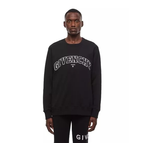 Givenchy College Embroidery Sweatshirt Black 