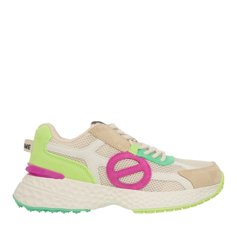 No Name Low-Top-Sneaker Carter 2.0 Runner W Ivoire/Ivoire/Fluo Fuxia