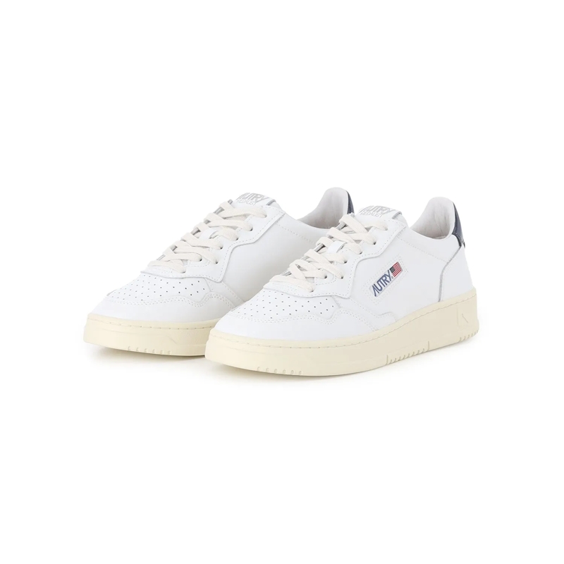 Autry International Schnürschuhe Sneaker Medalist aus Leder 22 wht/black(Image 7)
