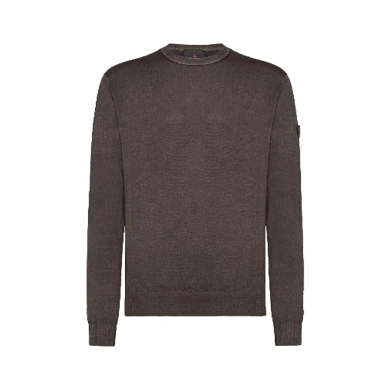 Peuterey Pull Brown Crew-Neck Sweater Brown