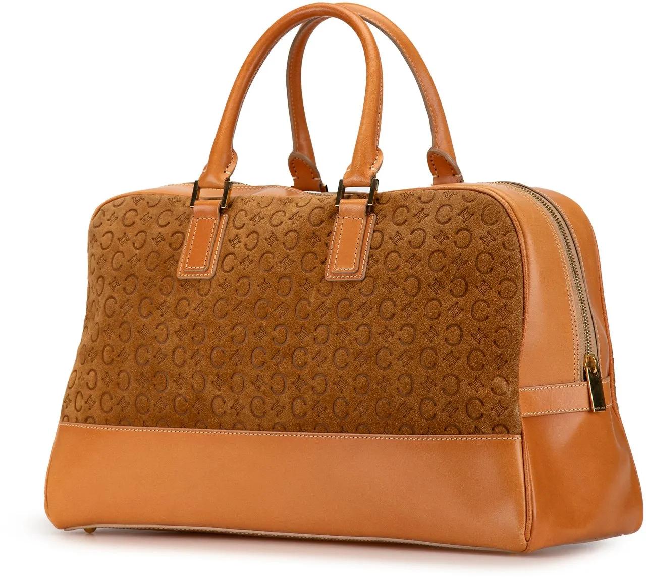 Thumbnail - Celine Crossbody Bags - 2000 Suede C Macadam Handbag - Gr. unisize - in Braun - für Damen