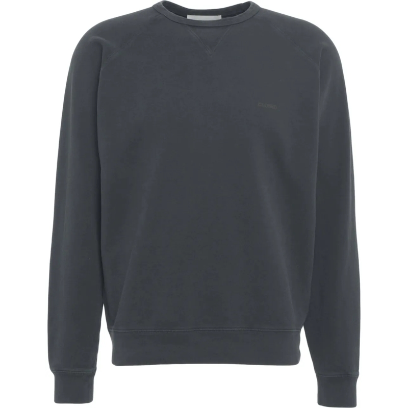 Closed T-Shirt Sweatshirt with logo lettering schwarz