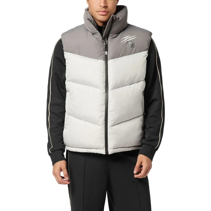 Plein Sport Weste Kurze Weste hell-grau(Image 3)