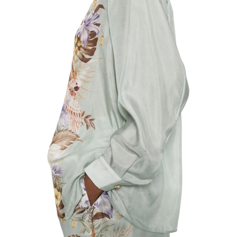 Zimmermann Bluse Shirts Verde Acqua grün(Image 2)