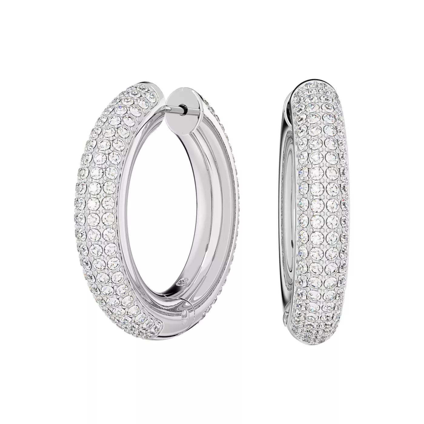 Swarovski Ohrringe - Swarovski Dextera Silberfarbene Ohrringe 5651392 - Gr. unisize - in Silber - für Damen