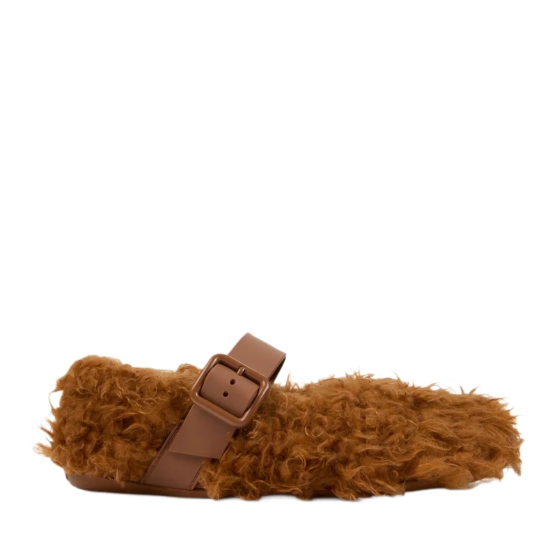 Camperlab Sandalen Ballerinas Wabi mittel-braun