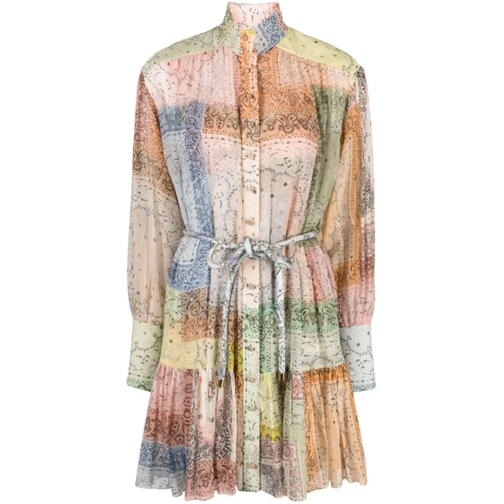 Zimmermann Mini-Kleider Matchmaker Lantern Mini Dress Multicolor