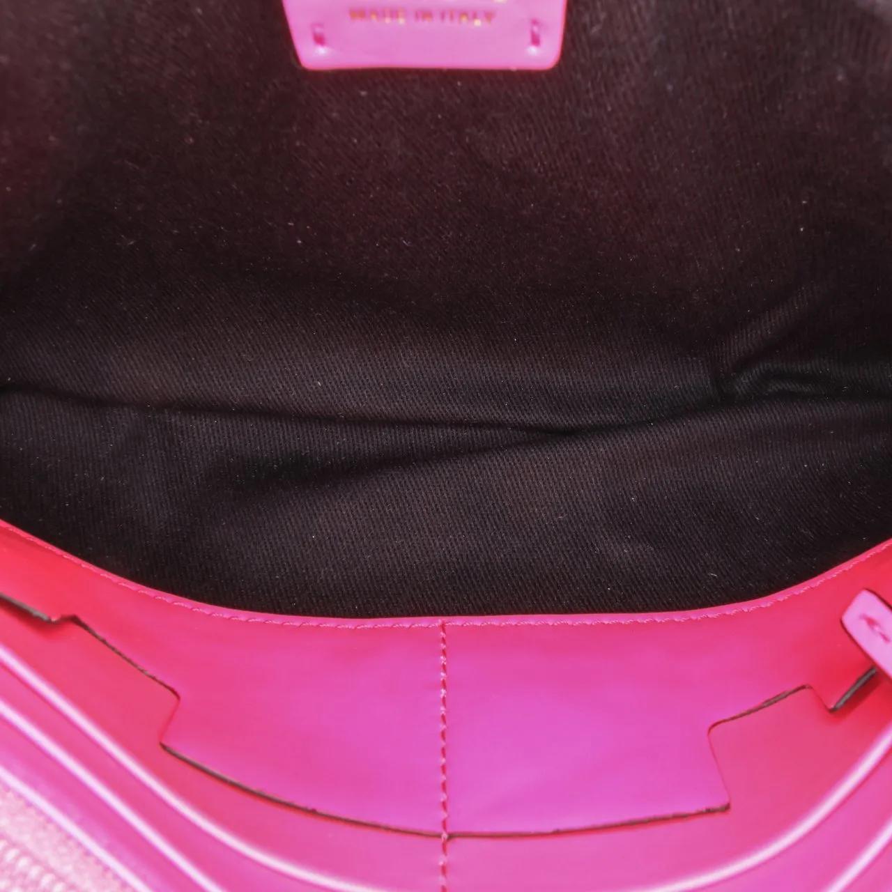Thumbnail - Tom Ford Clutches - 2011-2025 Quilted Calfskin TF Clutch - Gr. unisize - in Rosa - für Damen