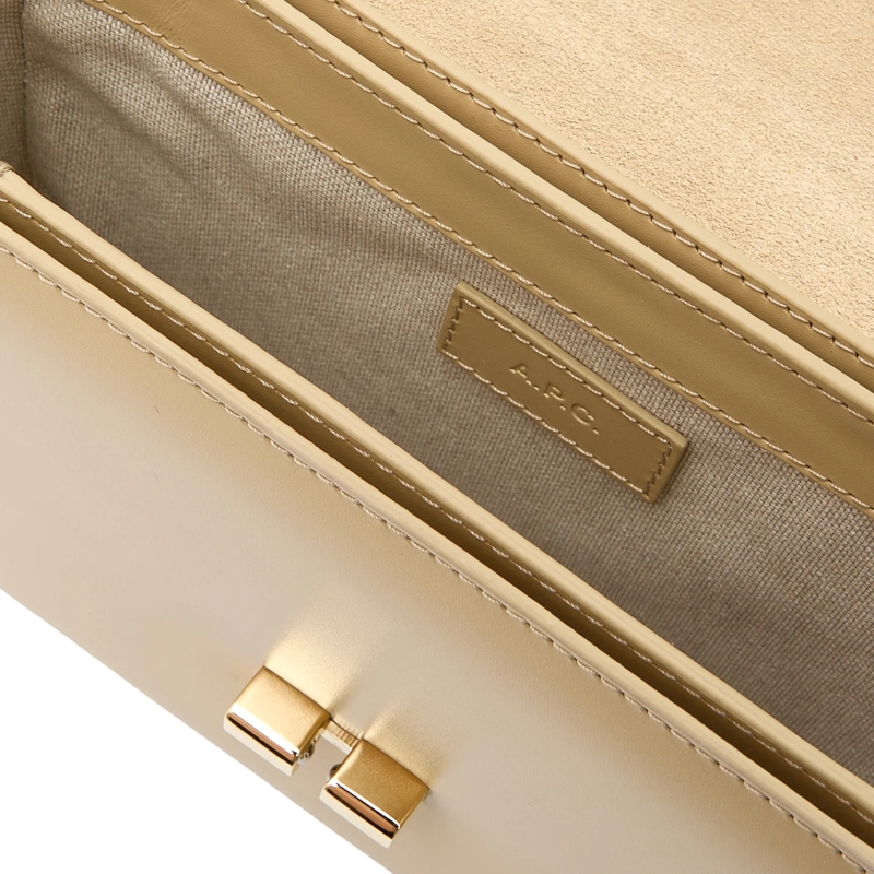 A.P.C. Crossbody Bag Sac Grace Small Bar Cashew(Image 4)