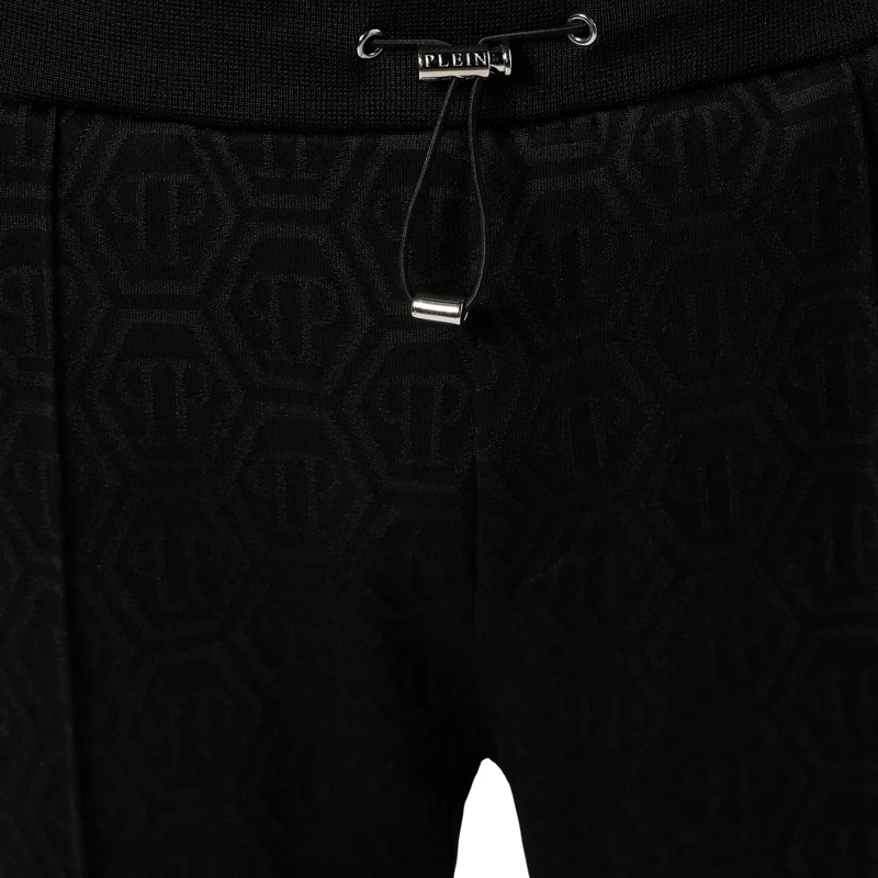 Philipp Plein Jogginghose Tracksuit Trousers Monogram Monogram schwarz(Image 5)