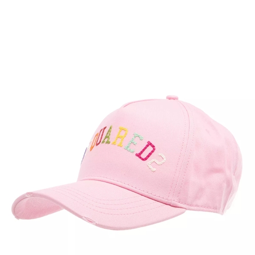 Dsquared2 Logo Baseball Cap Pink/Multi Cappello da baseball