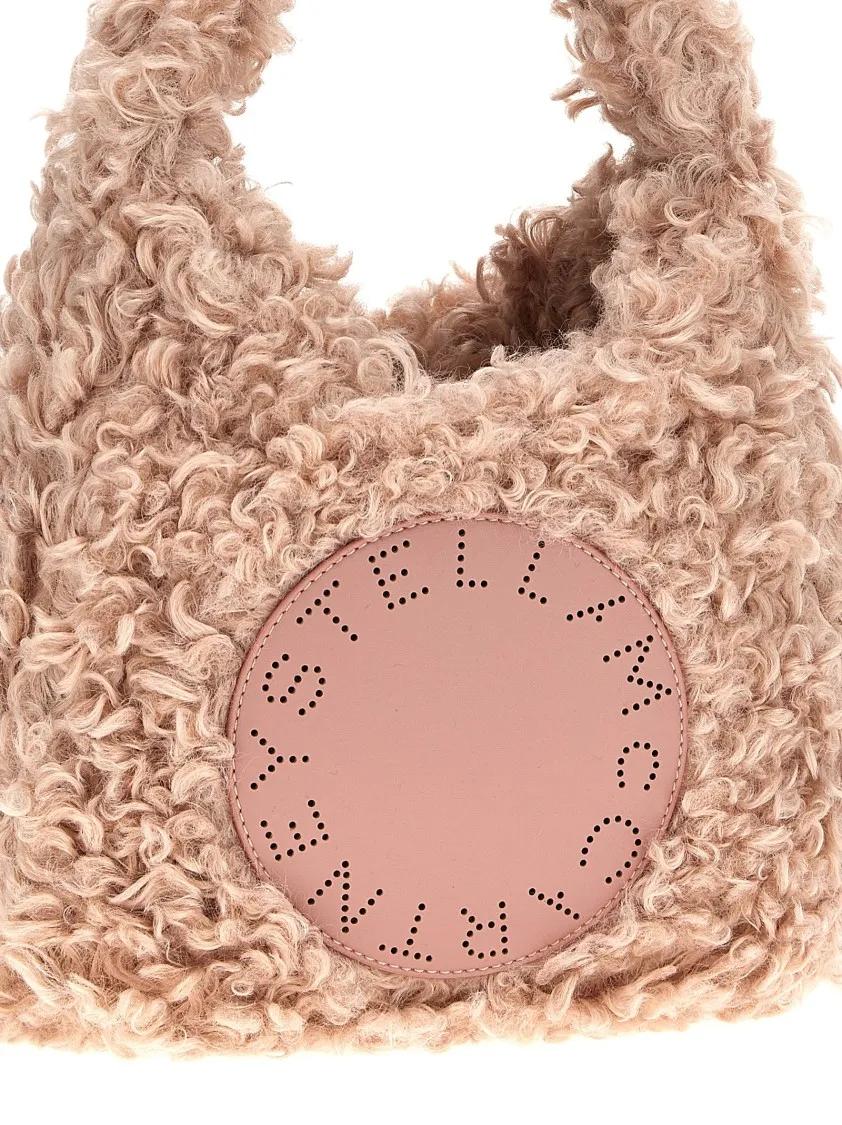 Stella Mccartney Shoppers & Totes 'Tote Hobo' Small Shoulder Bag in roze