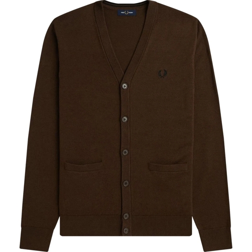 Fred Perry  Sweaters Brown schwarz