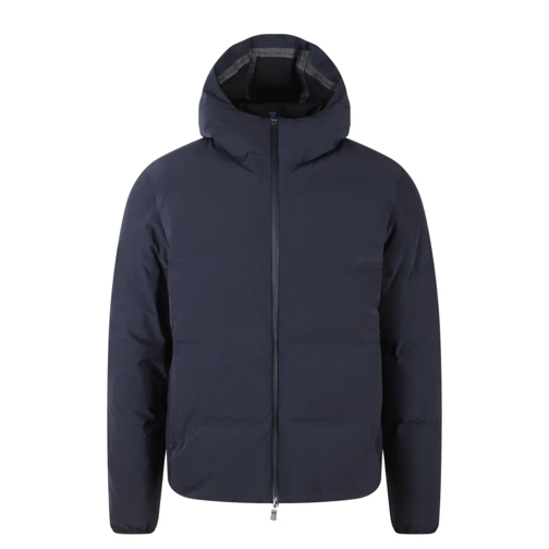 Herno Hooded Padded Jacket Blue Piumini