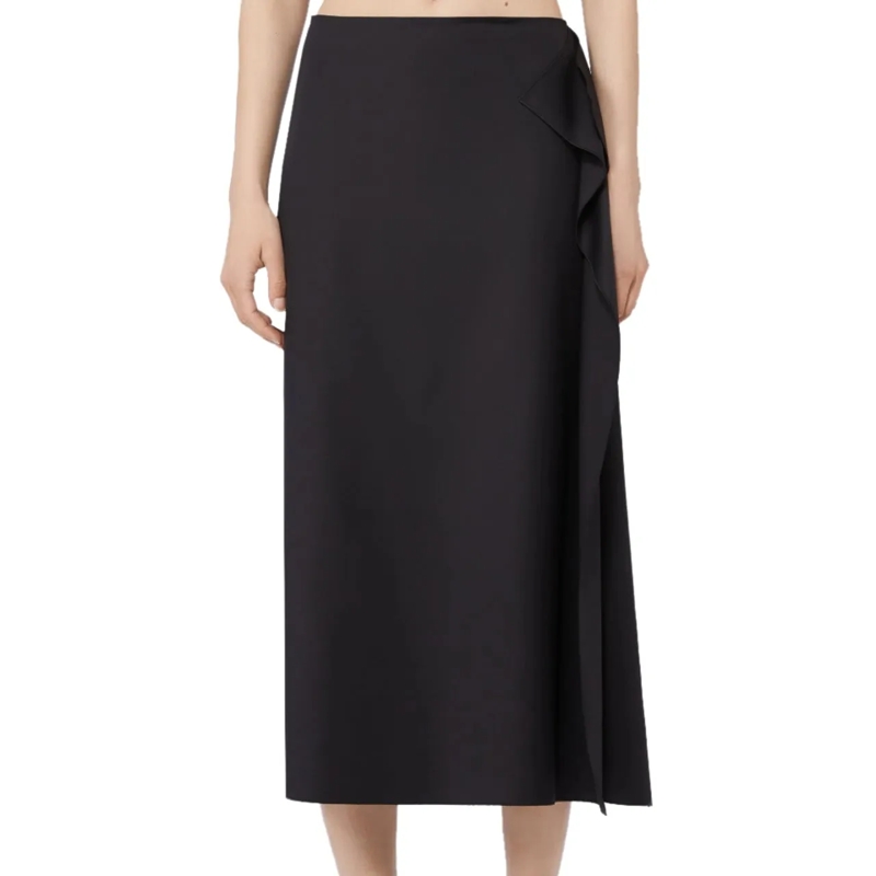 Sportmax Midirock Skirts Black schwarz