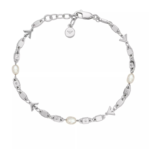 Emporio Armani Sterling Silver Chain-Link Bracelet Silver Bracelet