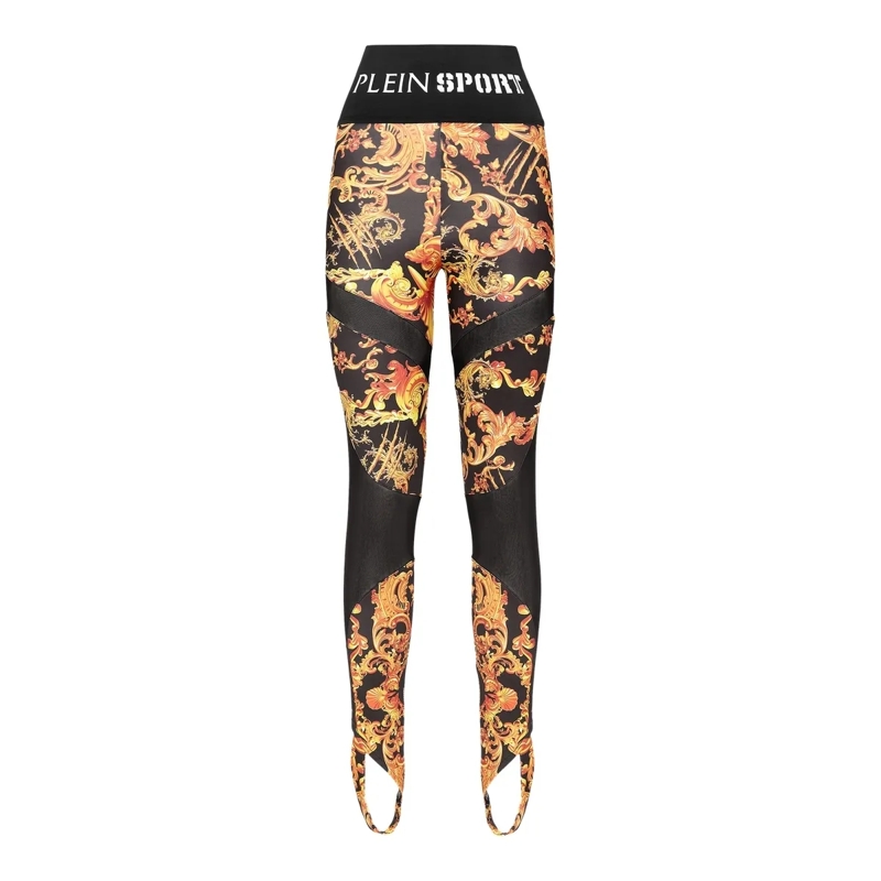 Plein Sport Leggings Leggings Baroque schwarz