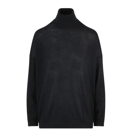 P.A.R.O.S.H. Rollkragenpullover Well Cashmere Sweater Black