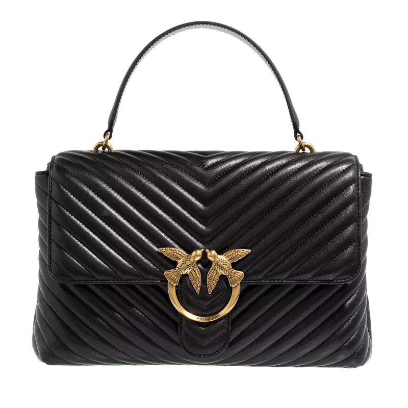 Pinko Schooltas Love Lady Puff Big Cl  Black