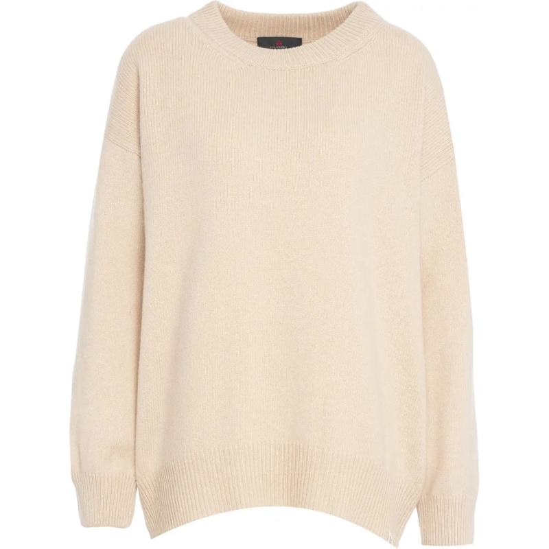 Peuterey  Wool sweater 'Costance' beige
