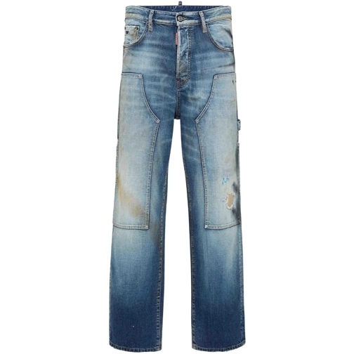 Dsquared2 Skinny Leg Jeans Wide Leg Carpenter Jeans mehrfarbig