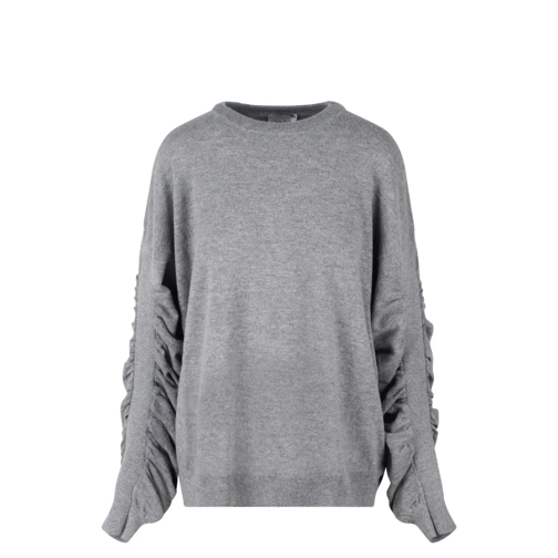 NUDE Pullover Crew Neck Knit Grey