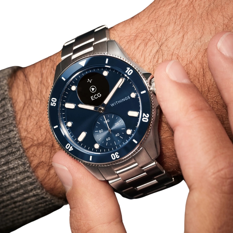 Withings Automatikuhr Scanwatch Nova blau(Image 3)