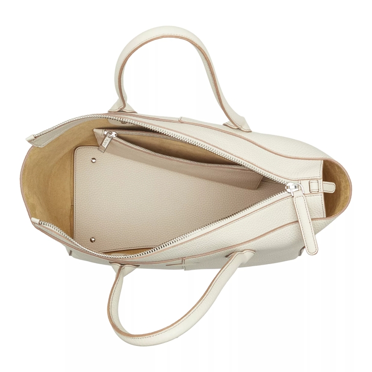 Tod's - T Case Shoulder Bag in Leather Small, Off White, - Bags