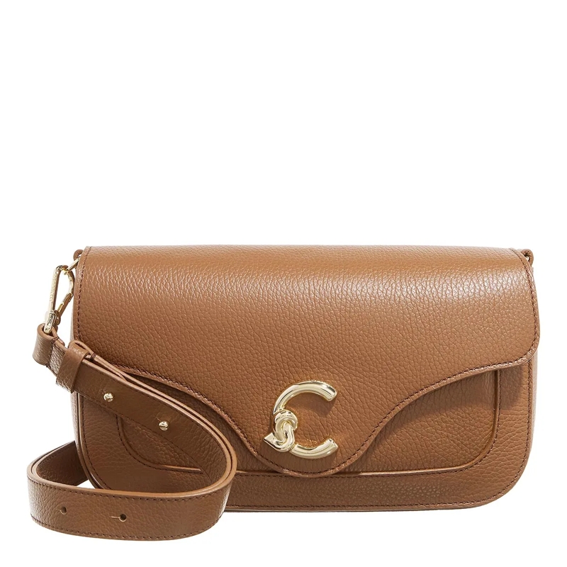 Coccinelle Crossbody Bag Coccinelle C-Me Cognac