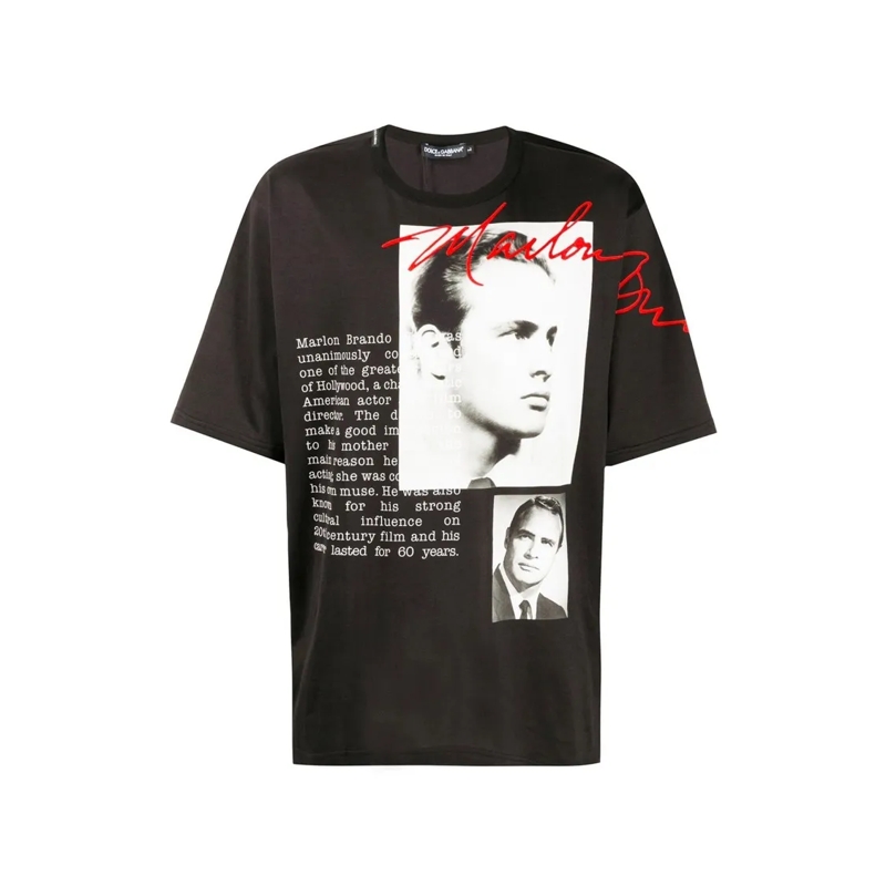 Dolce&Gabbana T-shirt Cotton T-Shirt Black