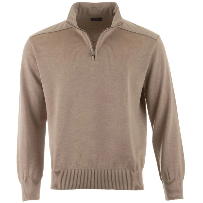 Paul & Shark Pullover Beige half zip beige