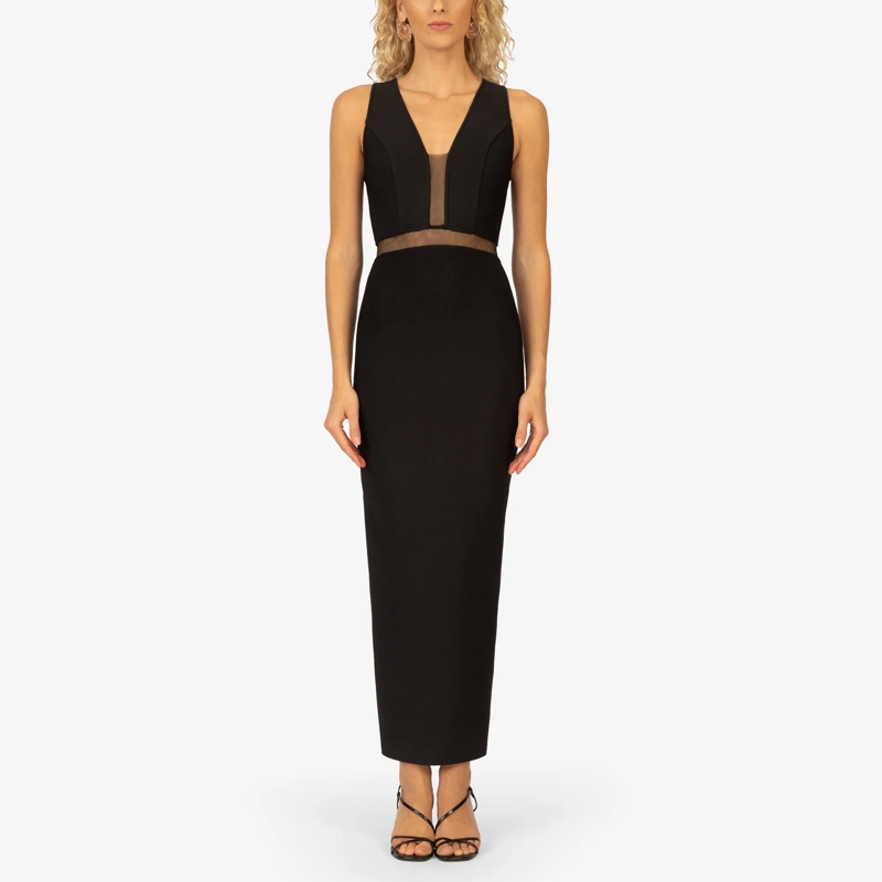 Kraimod Abendkleid Bandagekleid schwarz(Image 2)