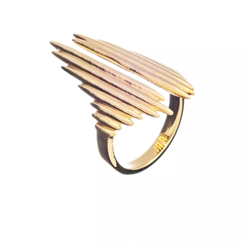 Rachel Jackson London Electric Goddess Adjustable Ring Gold Bague de déclaration