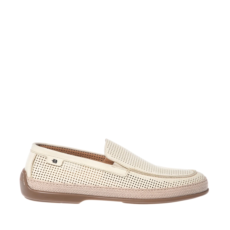 Baldinini Stiefel MOCASSIN BALDININI creme