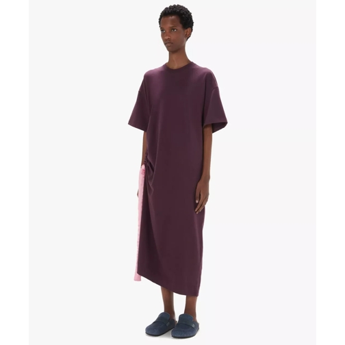 J.W.Anderson JW ANDERSON T-Shirtkleid mit Satinband mehrfarbig 