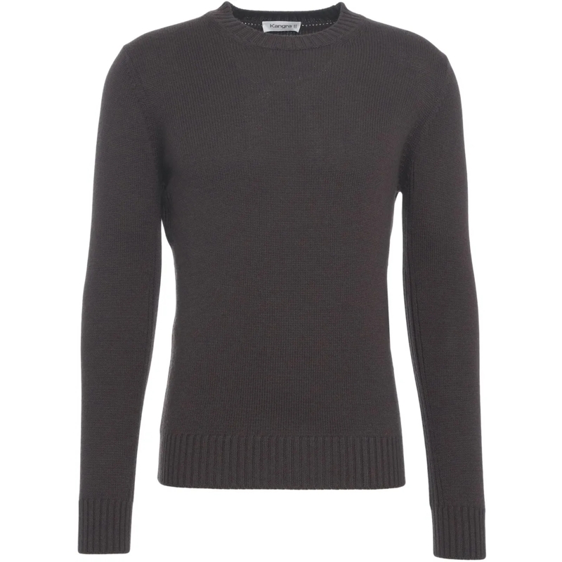 Kangra  Wool knit sweater braun