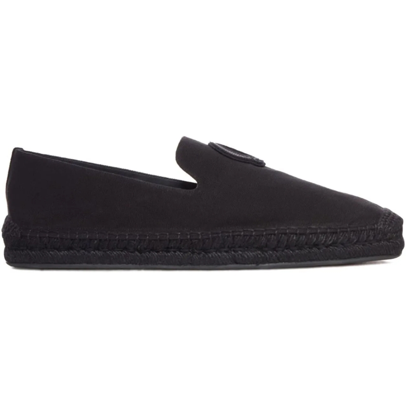Christian Louboutin Espadrilles Flat Shoes Black schwarz