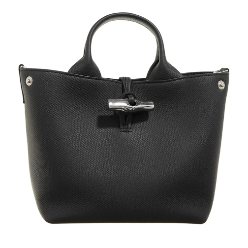 Longchamp Le Roseau Black Tote