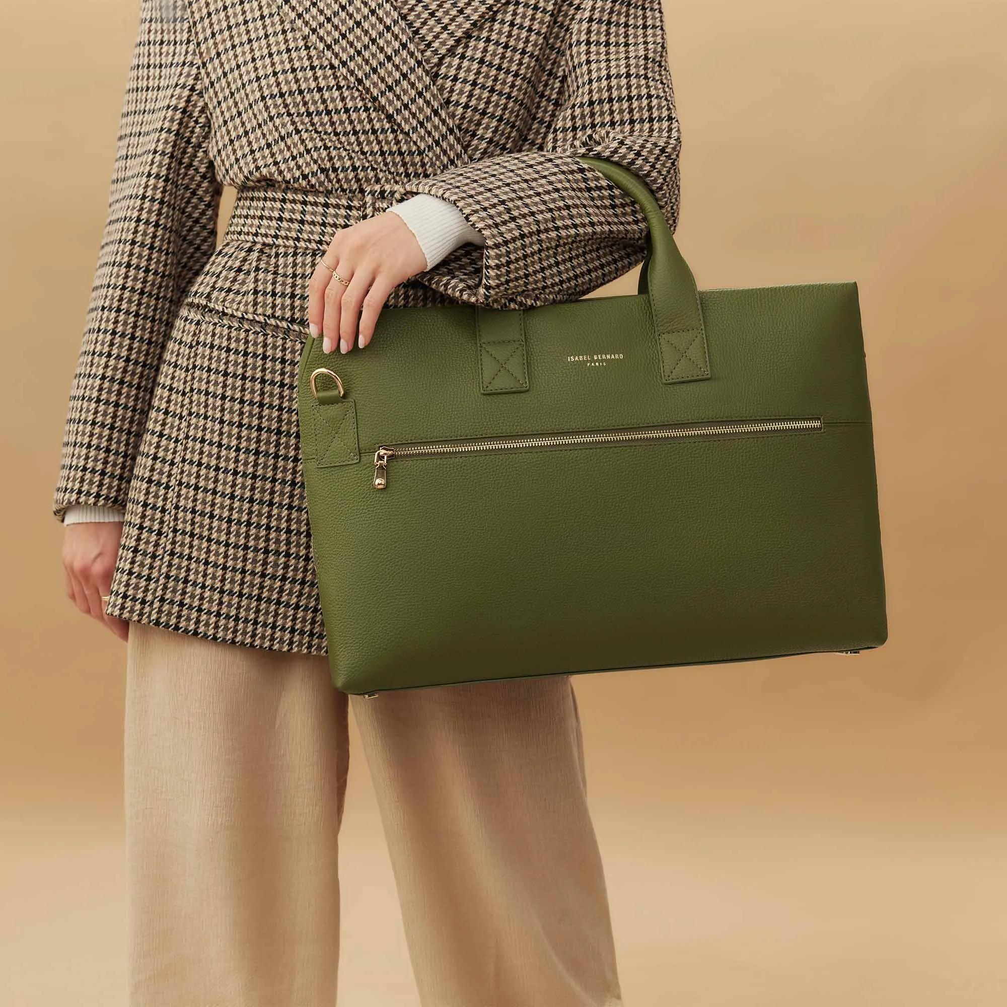 Isabel Bernard Crossbody bags Honoré Anique Handtasche in groen