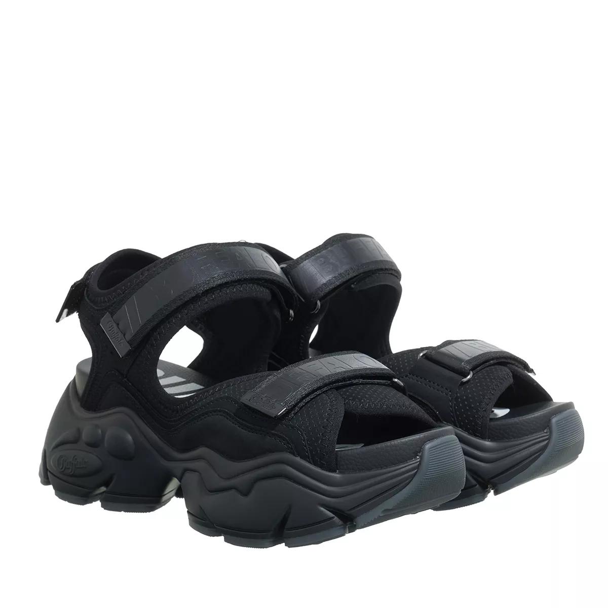 Buffalo Sandalen & Sandaletten - Binary 0 - Gr. 37 (EU) - in Schwarz - für Damen