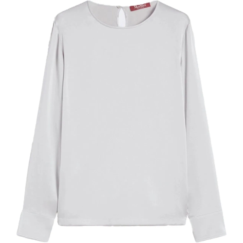 Max Mara Bluse Shirts Grey grau