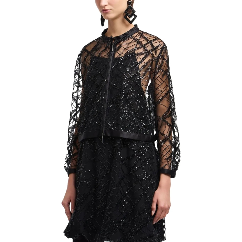 Emporio Armani Übergangsjacke Jackets Black schwarz